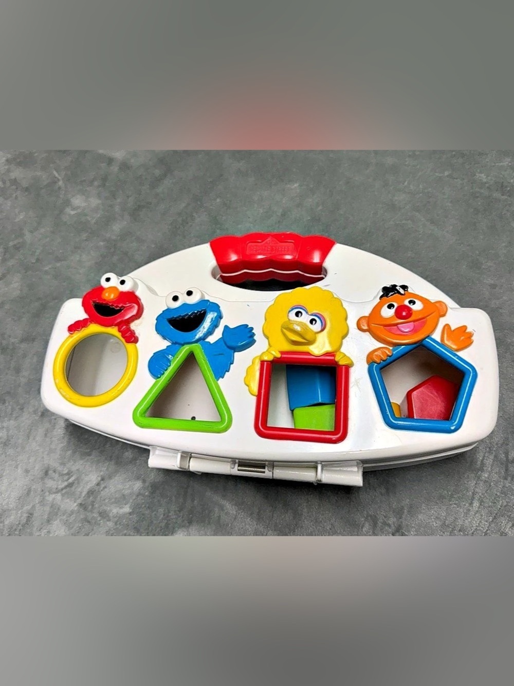 Tyco Sesame Street Shape Sorter Carry Case